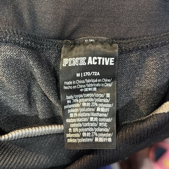 Pink  Black and Gray Leggings - Picture 5 of 5